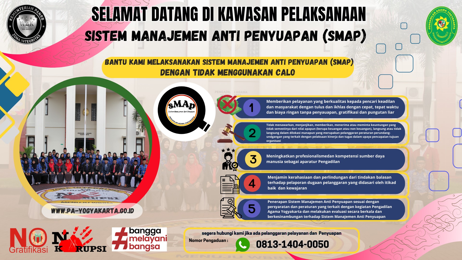 Kawasan Pelaksanaan Sistem Manajemen Anti Penyuapan (SMAP)
